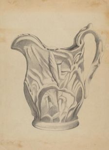Pitcher, 1935/1942. Creator: Anna Aloisi