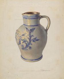 Pitcher, 1935/1942. Creator: Carl Buergerniss