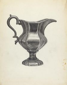 Pitcher, 1935/1942. Creator: Francis Borelli