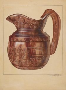 Pitcher, 1935/1939. Creator: Charlotte Sperber