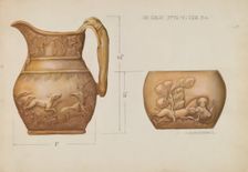 Pitcher, 1936. Creator: M.H. McDowell