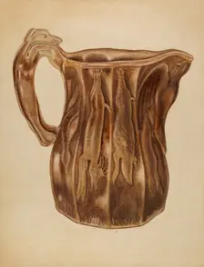 Pitcher, 1937. Creator: Giacinto Capelli