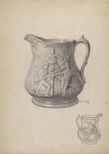 Pitcher, 1937. Creator: Eugene Shellady