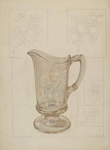 Pitcher, 1937. Creator: Manuel G. Runyan