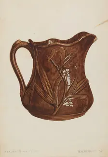 Pitcher, 1937. Creator: Wilford H. Shurtliff