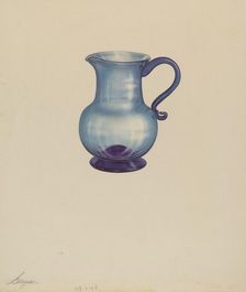 Pitcher, 1938. Creator: Giacinto Capelli