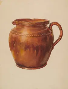 Pitcher, 1938. Creator: Francis Law Durand