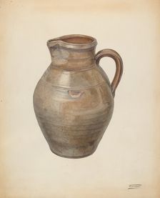 Pitcher, 1938. Creator: Frank Fumagalli