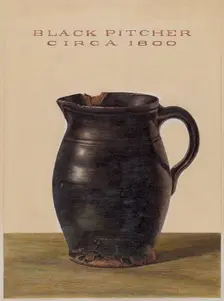 Pitcher, 1938. Creator: Philip Smith