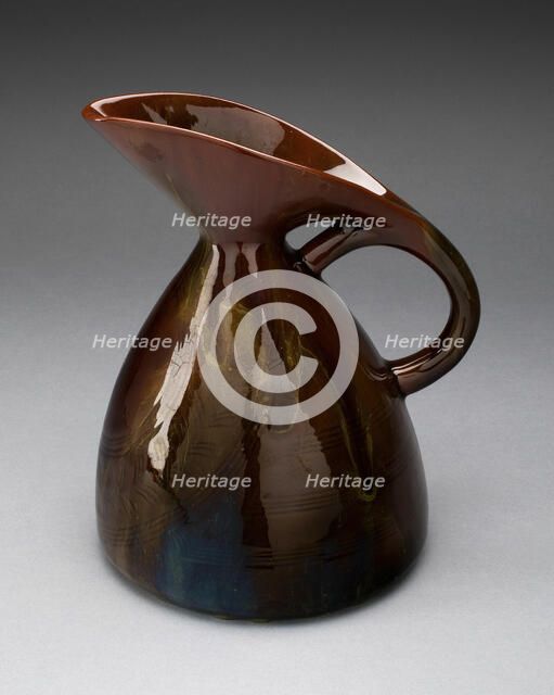 Pitcher, Yorkshire, 1880. Creator: Christopher Dresser.