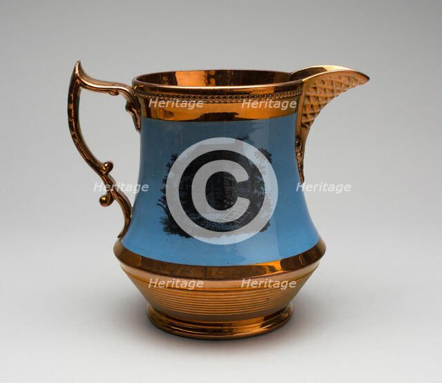 Pitcher, c. 1850. Creator: Unknown.