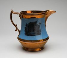 Pitcher, c. 1850. Creator: Unknown