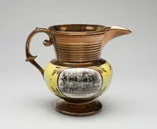Pitcher, c. 1850. Creator: Unknown