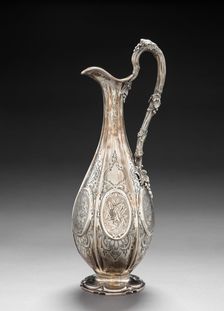 Pitcher, c. 1870-1880. Creator: Elkington & Co. (British)