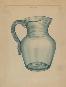 Pitcher, c. 1935. Creator: John Dana