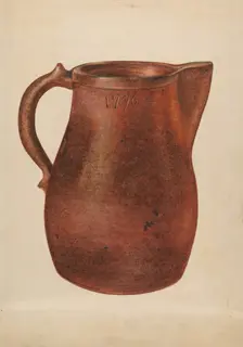 Pitcher, c. 1936. Creator: Yolande Delasser