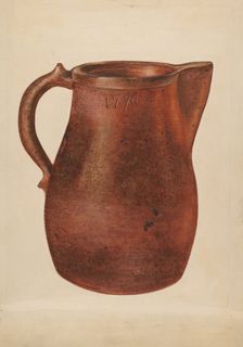 Pitcher, c. 1936. Creator: Yolande Delasser