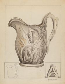 Pitcher, c. 1936. Creator: Anna Aloisi