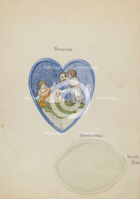 Pitcher, c. 1936. Creator: Barnes.