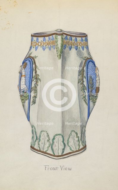 Pitcher, c. 1936. Creator: Barnes.
