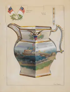 Pitcher, c. 1936. Creator: Charles Caseau
