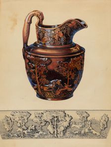 Pitcher, c. 1936. Creator: Charles Caseau