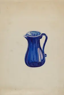 Pitcher, c. 1936. Creator: Ella Josephine Sterling