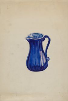 Pitcher, c. 1936. Creator: Ella Josephine Sterling