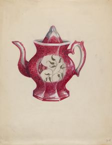 Pitcher, c. 1936. Creator: Eva Wilson
