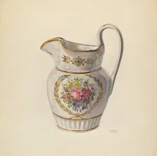 Pitcher, c. 1936. Creator: Frances Lichten
