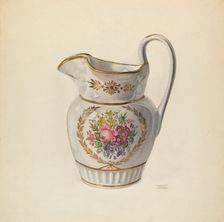 Pitcher, c. 1936. Creator: Frances Lichten