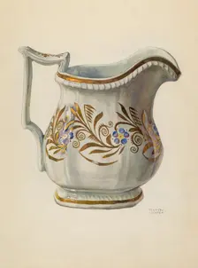 Pitcher, c. 1936. Creator: Frances Lichten