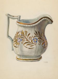 Pitcher, c. 1936. Creator: Frances Lichten