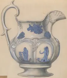Pitcher, c. 1936. Creator: John Cutting