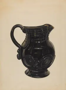 Pitcher, c. 1936. Creator: John Tarantino