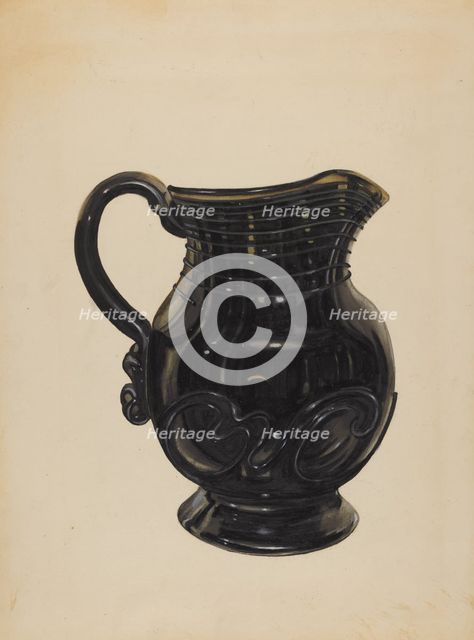 Pitcher, c. 1936. Creator: John Tarantino.