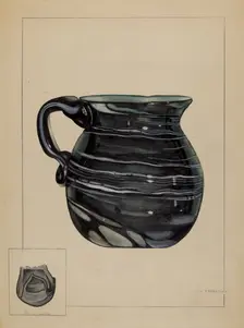 Pitcher, c. 1936. Creator: John Tarantino