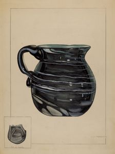 Pitcher, c. 1936. Creator: John Tarantino