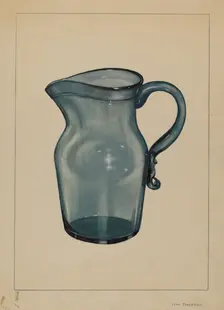 Pitcher, c. 1936. Creator: John Tarantino
