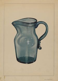 Pitcher, c. 1936. Creator: John Tarantino
