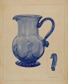 Pitcher, c. 1936. Creator: John Tarantino