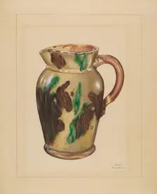 Pitcher, c. 1936. Creator: John Tarantino