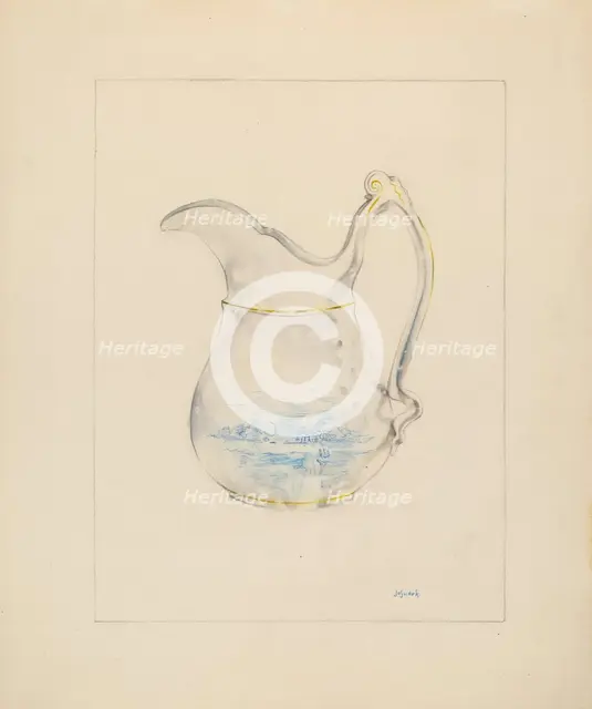 Pitcher, c. 1936. Creator: Joseph Sudek.