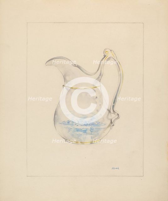 Pitcher, c. 1936. Creator: Joseph Sudek.