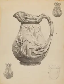 Pitcher, c. 1936. Creator: Louis Annino
