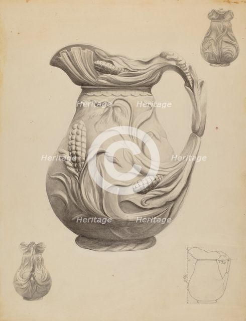 Pitcher, c. 1936. Creator: Louis Annino.