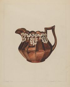 Pitcher, c. 1936. Creator: Samuel O. Klein