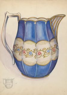 Pitcher, c. 1937. Creator: Ella Josephine Sterling