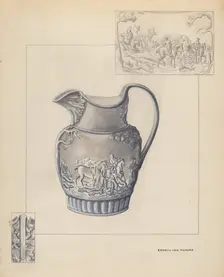 Pitcher, c. 1937. Creator: Francis Law Durand