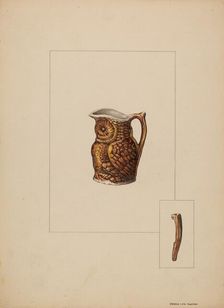 Pitcher, c. 1937. Creator: Francis Law Durand